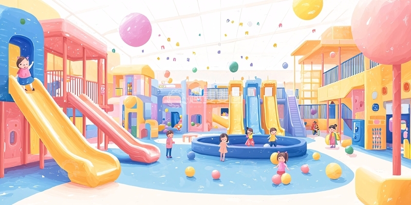 高清大图下载【趣麦麦图】儿童乐园