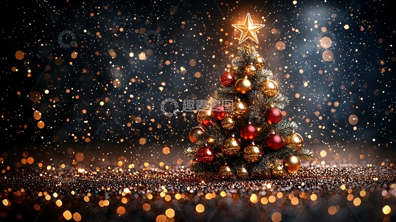 高清大图下载【趣麦麦图】圣诞树