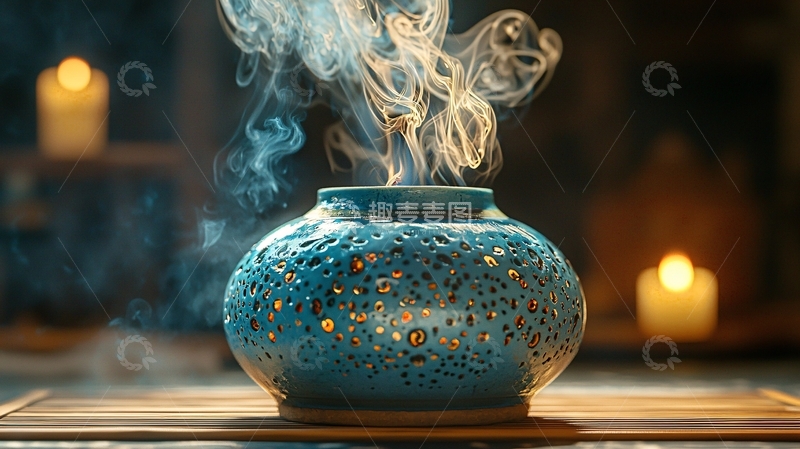 高清大图下载【趣麦麦图】香薰炉