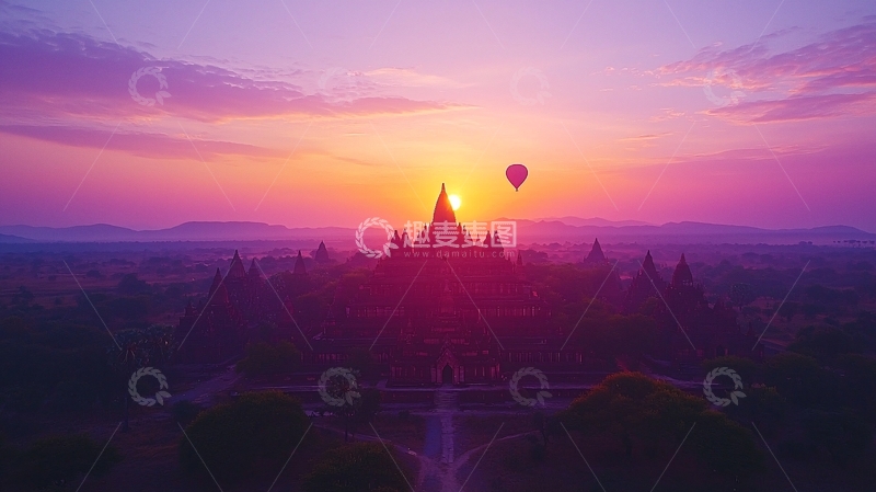 高清大图下载【趣麦麦图】日出