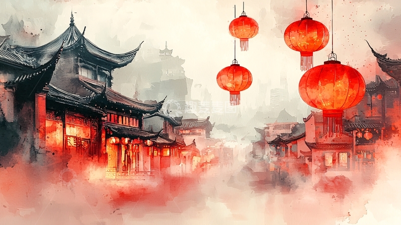 高清大图下载【趣麦麦图】水墨画