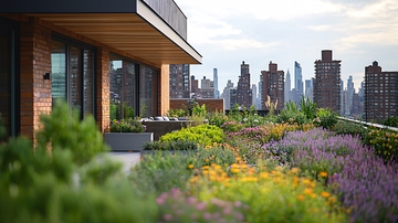 屋顶花园城市景观