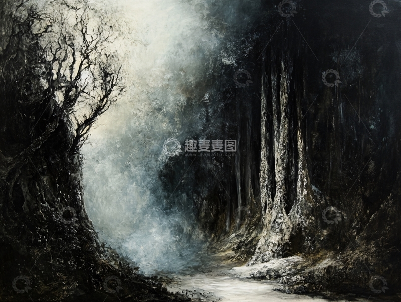 高清大图下载【趣麦麦图】光影森林