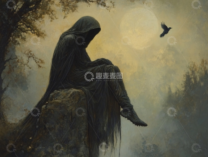 高清大图下载【趣麦麦图】黑暗系人物