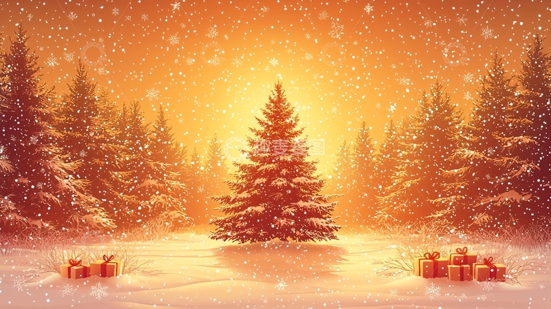 高清大图下载【趣麦麦图】圣诞树