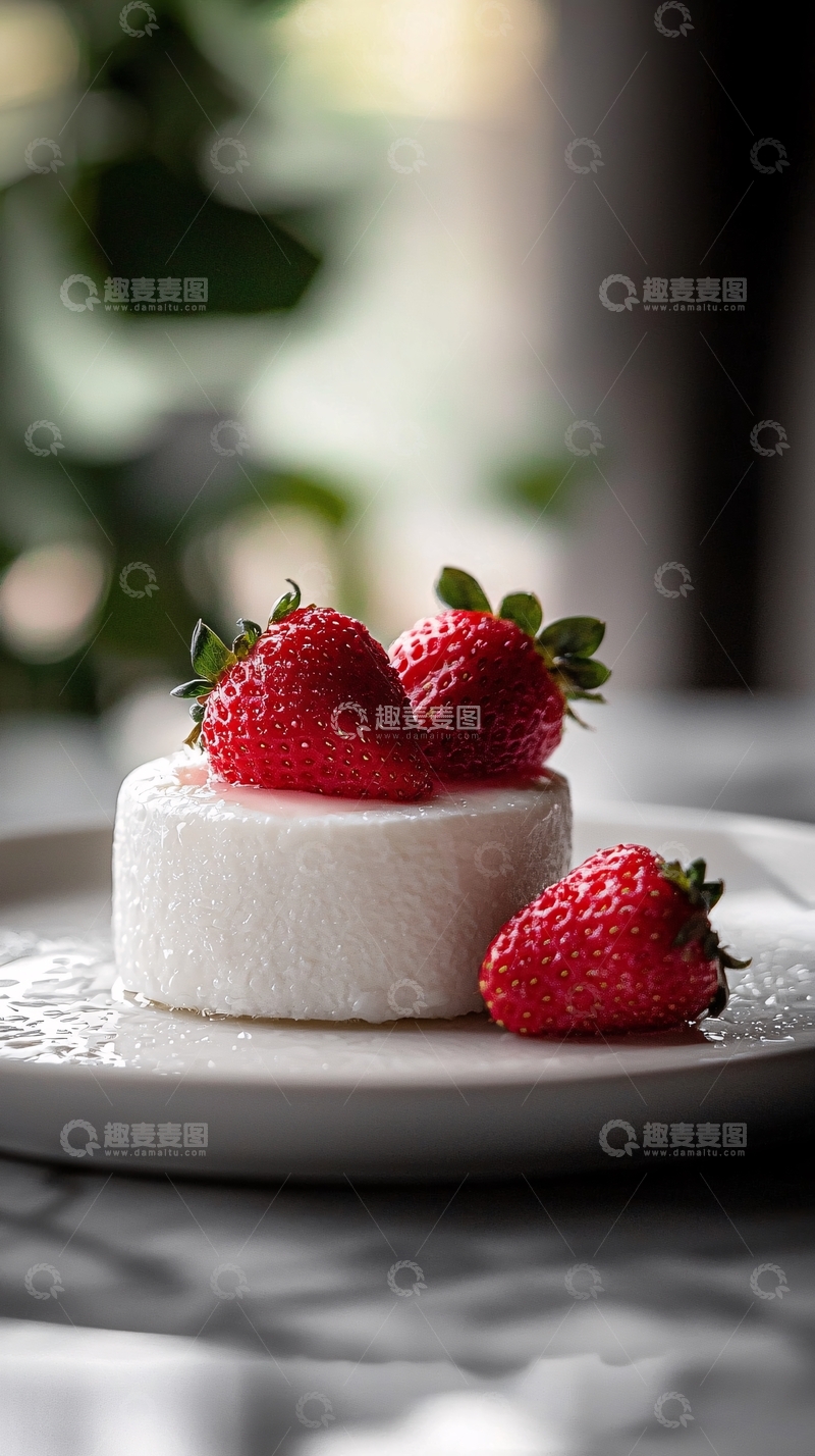 高清大图下载【趣麦麦图】草莓蛋糕12