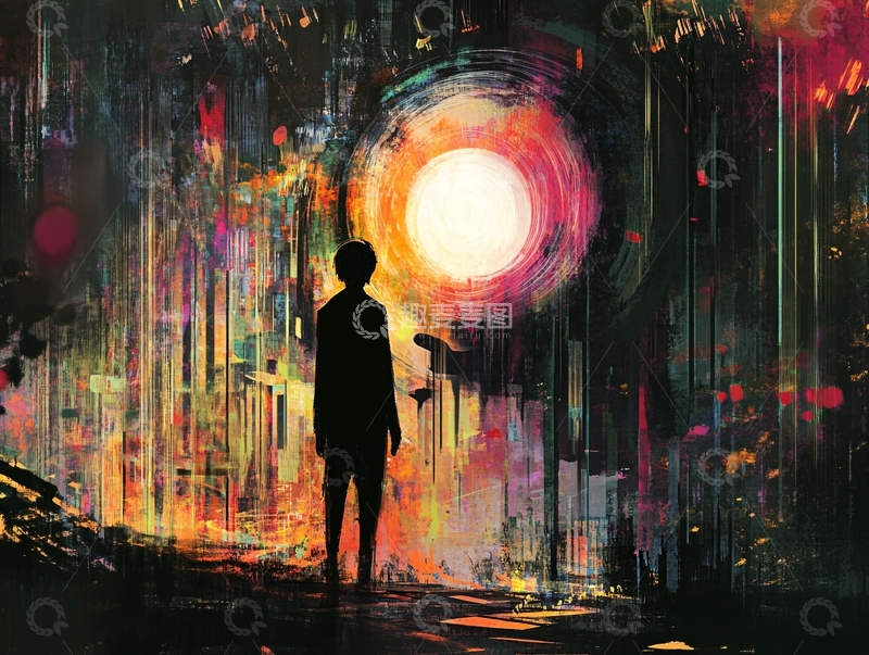 高清大图下载【趣麦麦图】黑暗都市