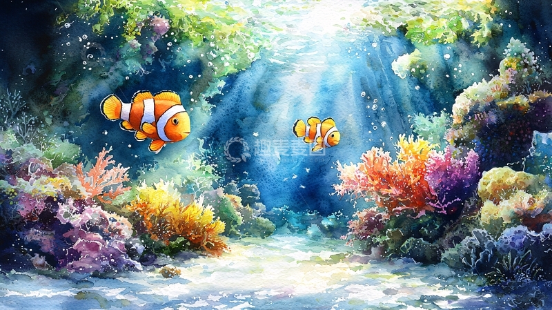 高清大图下载【趣麦麦图】海底世界高清壁纸