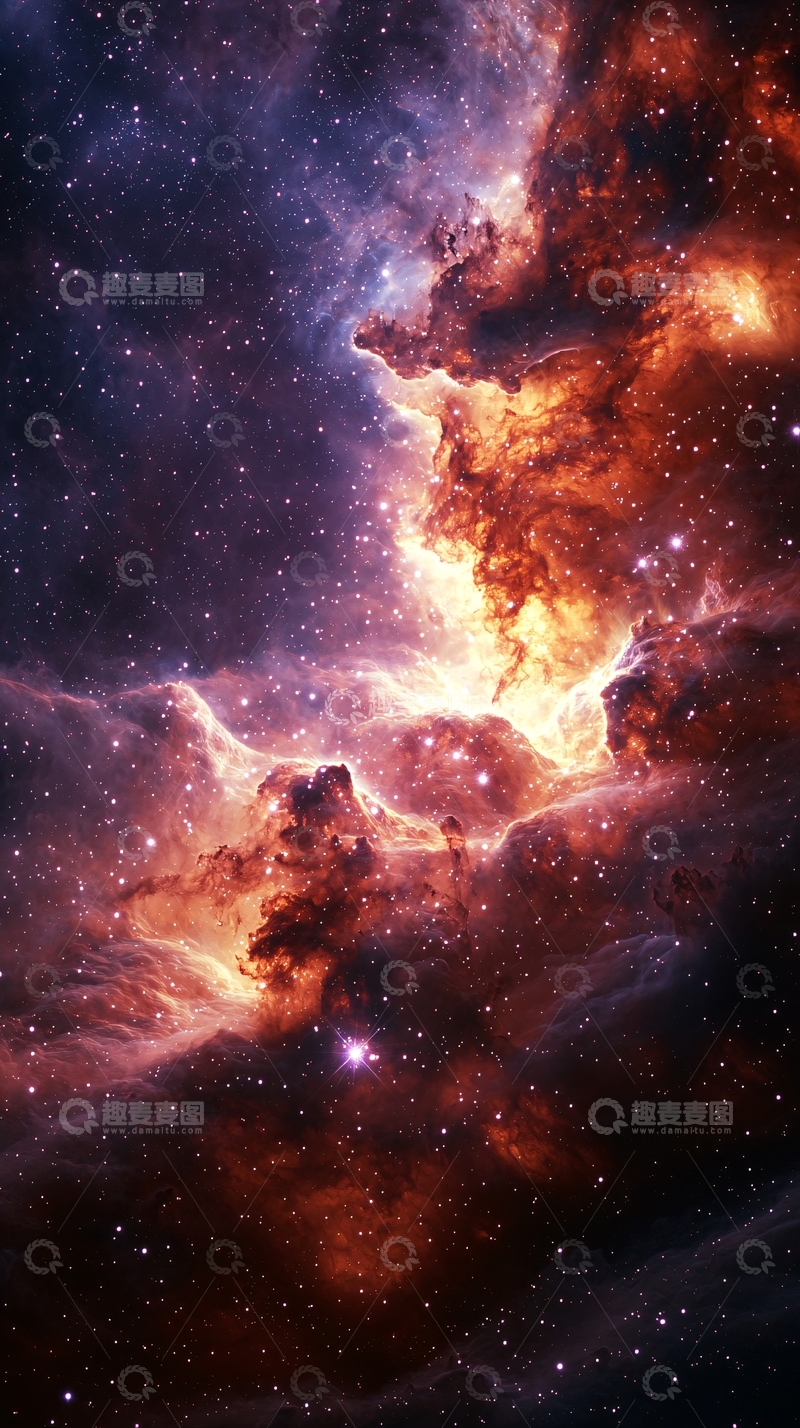 高清大图下载【趣麦麦图】宇宙星云