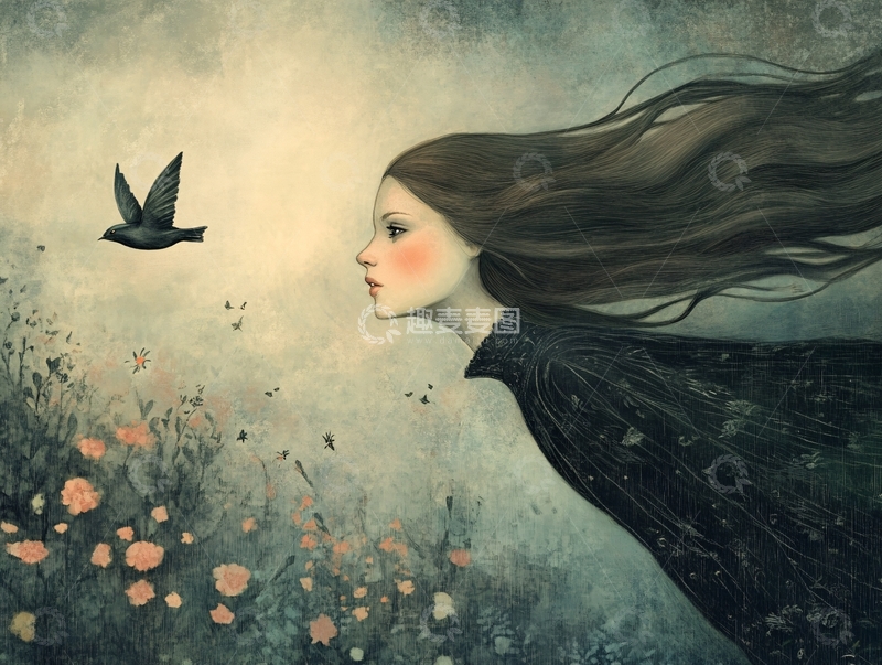 高清大图下载【趣麦麦图】女孩