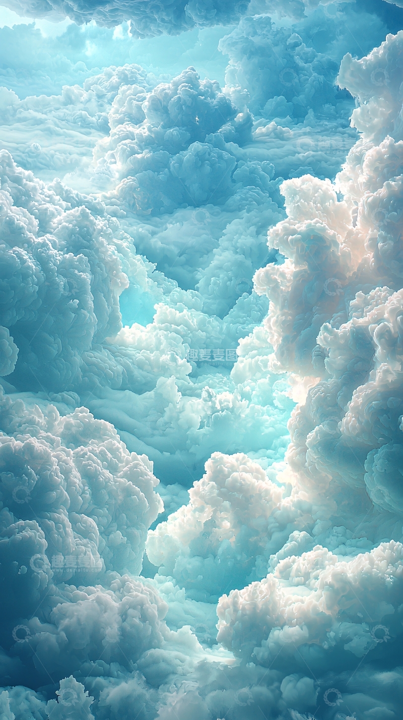 高清大图下载【趣麦麦图】蓝天白云高清壁纸