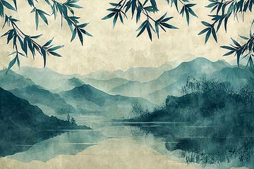 水墨山水画743