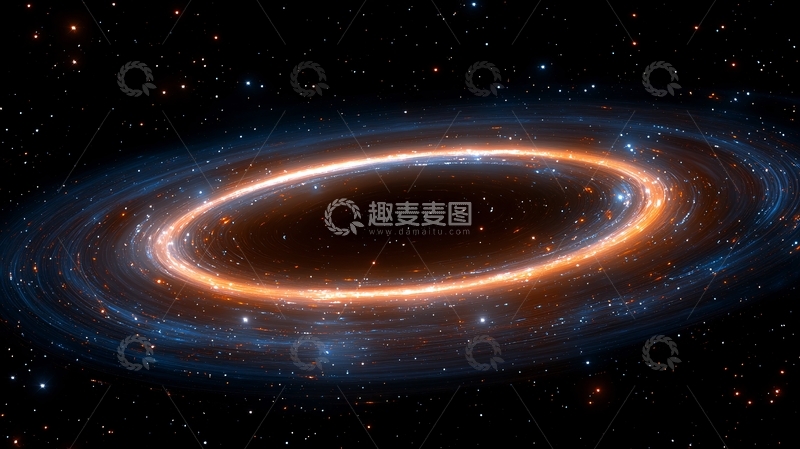 高清大图下载【趣麦麦图】宇宙星云环状结构