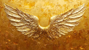 金色天使翅膀