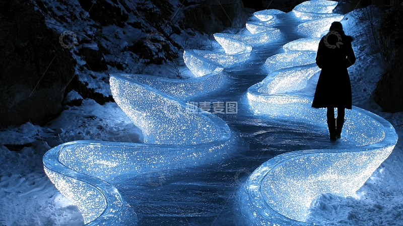 高清大图下载【趣麦麦图】冰雪奇缘光影之路