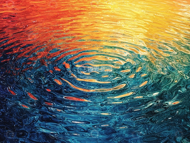 高清大图下载【趣麦麦图】水面涟漪