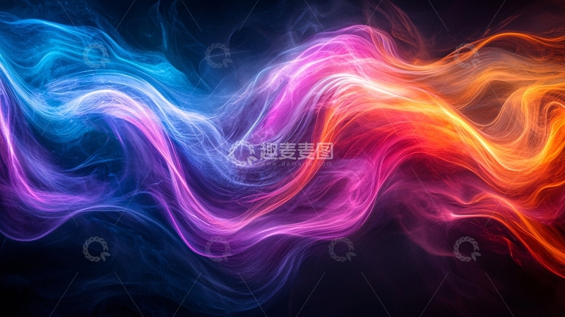 高清大图下载【趣麦麦图】彩色烟雾