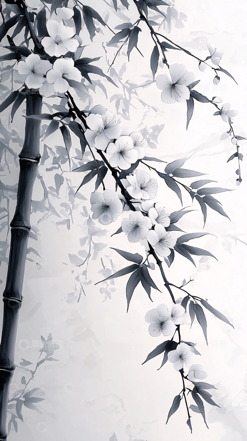 高清大图下载【趣麦麦图】水墨画