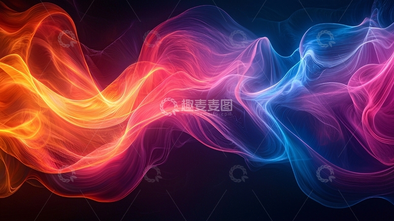 高清大图下载【趣麦麦图】彩色烟雾