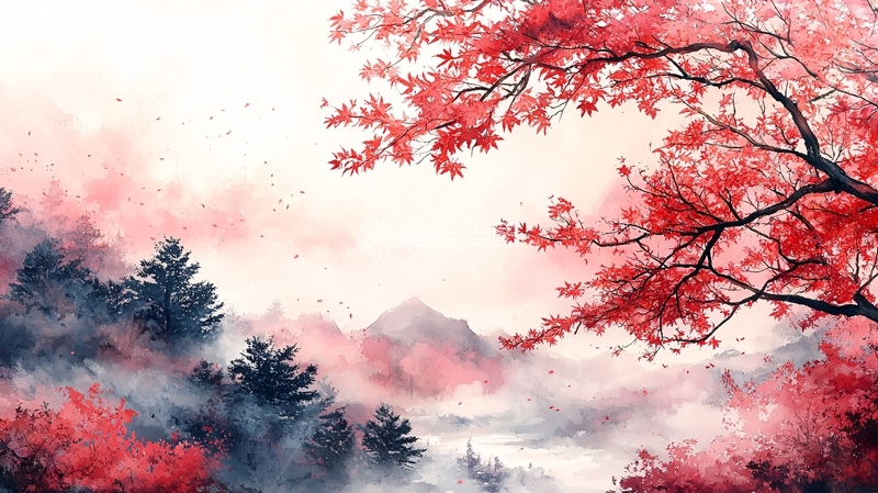 高清大图下载【趣麦麦图】水墨画