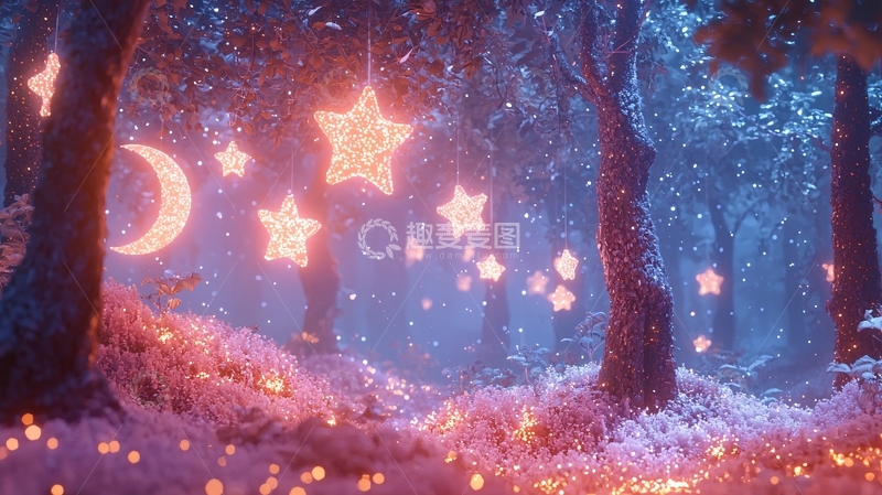 高清大图下载【趣麦麦图】梦幻森林