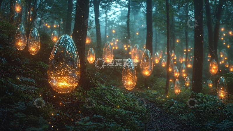 高清大图下载【趣麦麦图】梦幻森林