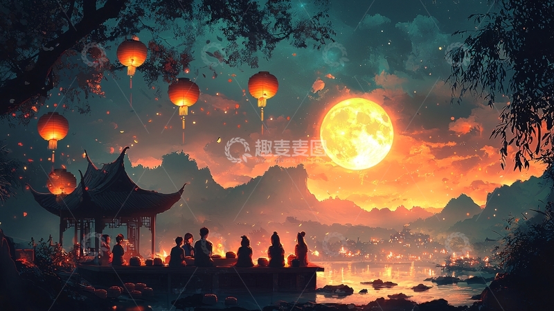 高清大图下载【趣麦麦图】梦幻唯美意境图