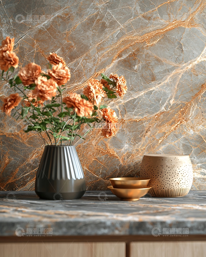 高清大图下载【趣麦麦图】花瓶鲜花静物摆拍