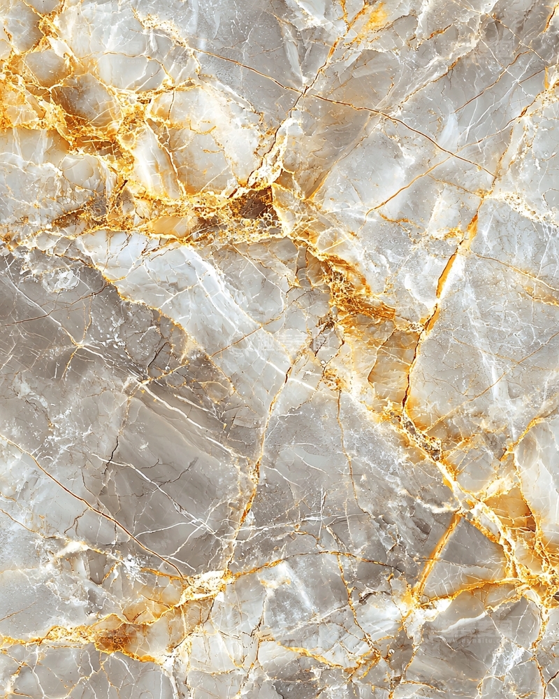 高清大图下载【趣麦麦图】灰白金黄大理石纹理