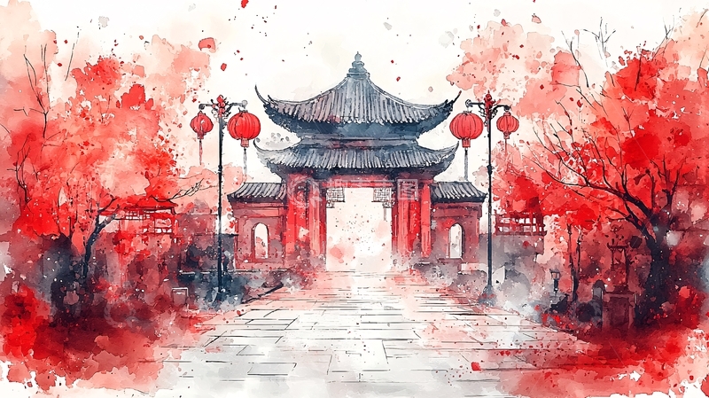 高清大图下载【趣麦麦图】水墨画