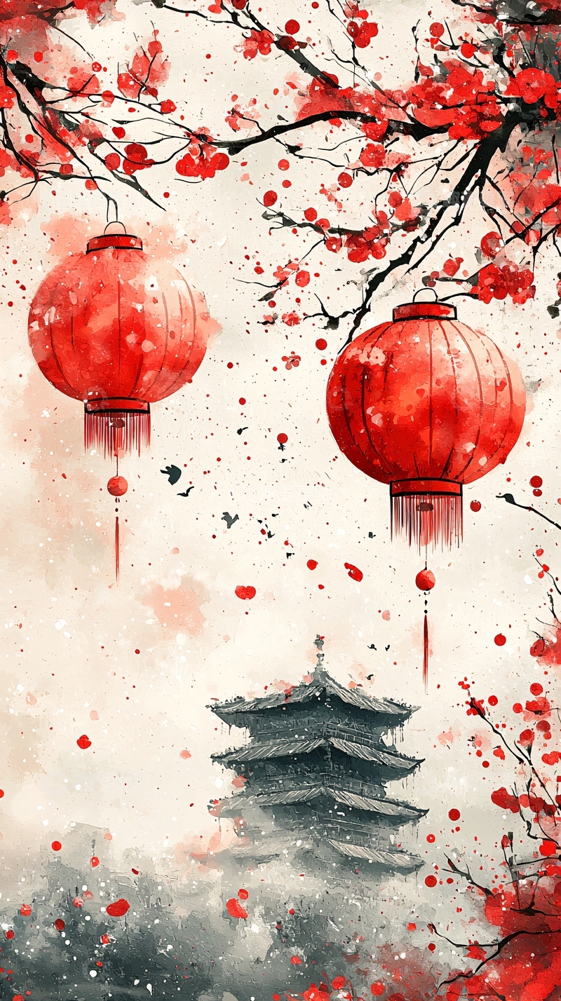 高清大图下载【趣麦麦图】水墨画