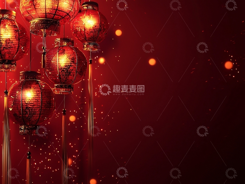 高清大图下载【趣麦麦图】红灯笼