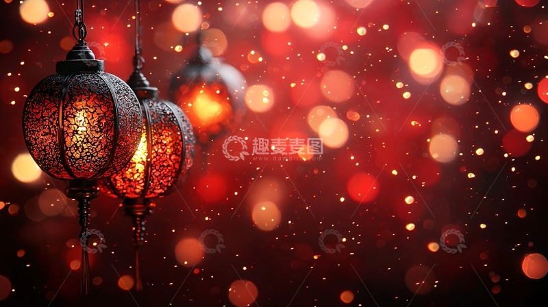 高清大图下载【趣麦麦图】红色灯笼