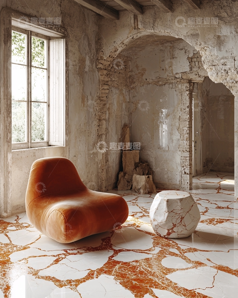 高清大图下载【趣麦麦图】复古老宅室内设计