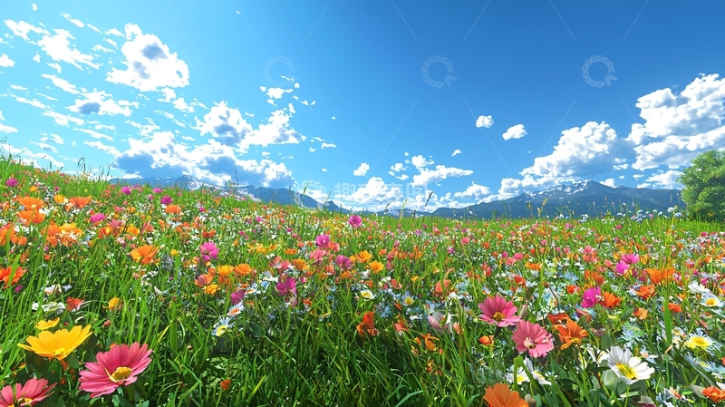 高清大图下载【趣麦麦图】彩色野花