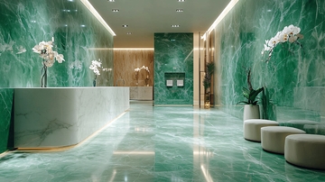 高端玉石背景墙