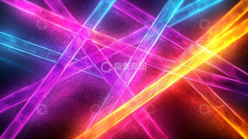 高清大图下载【趣麦麦图】彩色光线