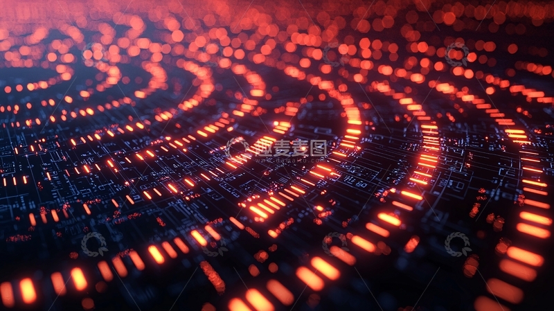 高清大图下载【趣麦麦图】抽象科技背景