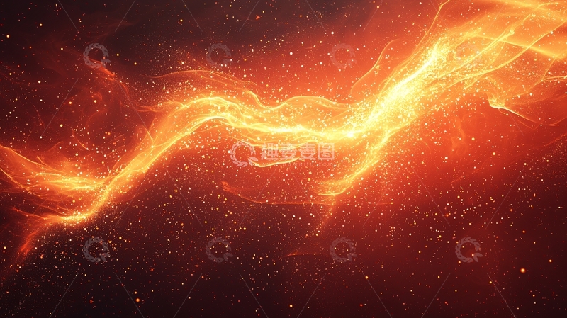 高清大图下载【趣麦麦图】火焰能量流