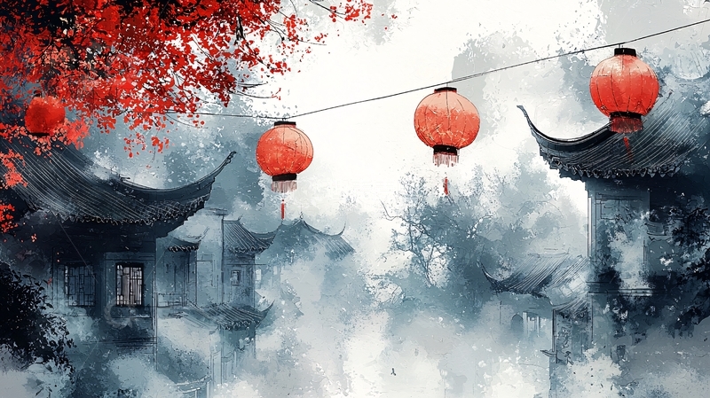 高清大图下载【趣麦麦图】水墨画