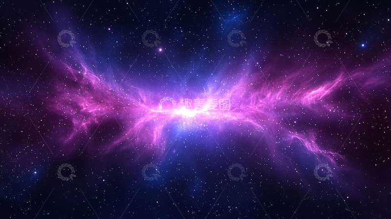 高清大图下载【趣麦麦图】紫色星云9