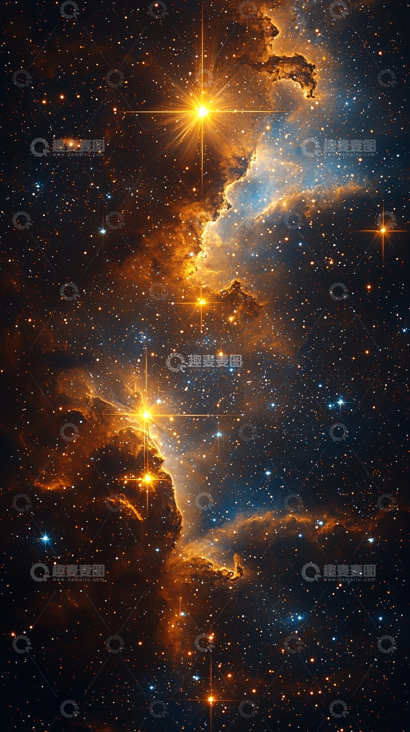 高清大图下载【趣麦麦图】宇宙星云高清图片