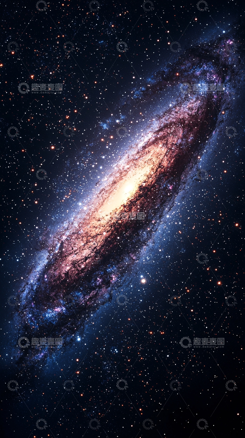 高清大图下载【趣麦麦图】壮丽的螺旋星系图像