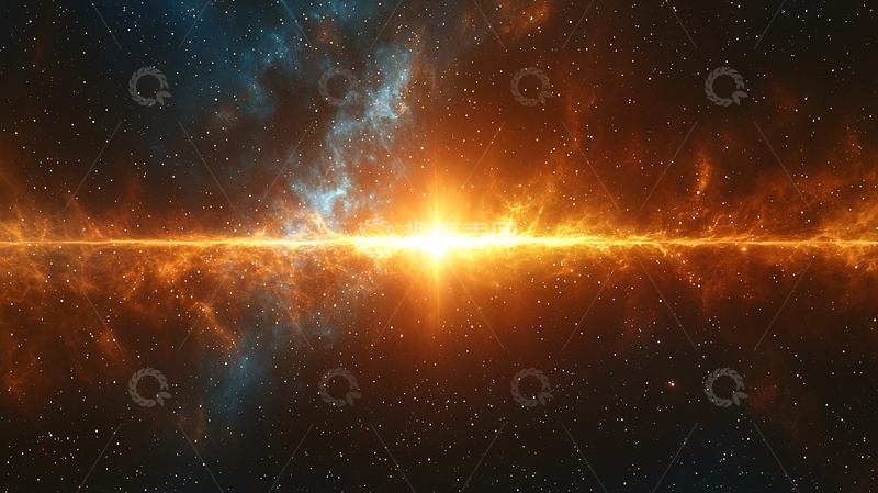 高清大图下载【趣麦麦图】宇宙星云能量爆发