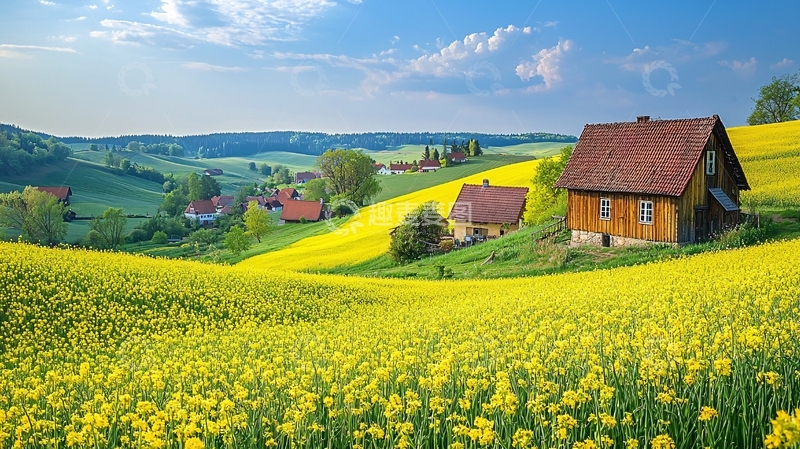 高清大图下载【趣麦麦图】田园风光300