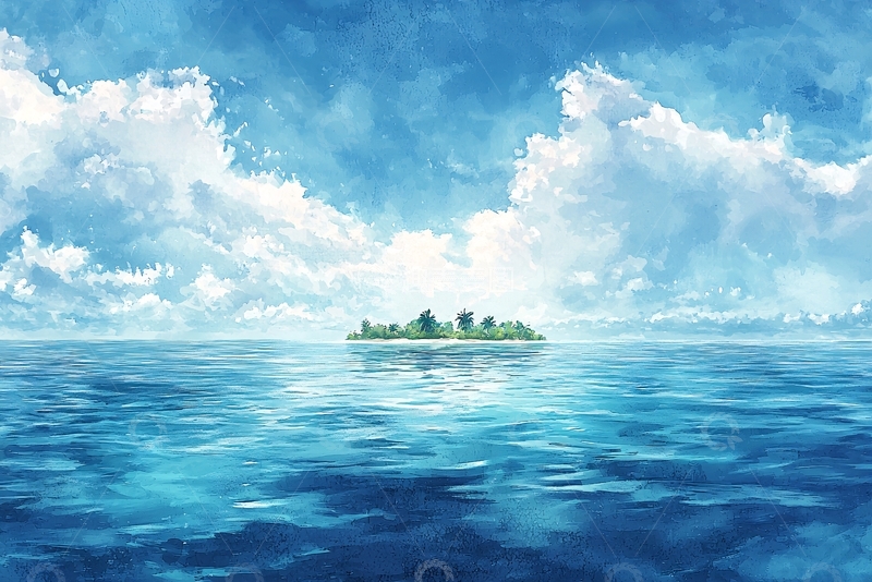 高清大图下载【趣麦麦图】海岛风景