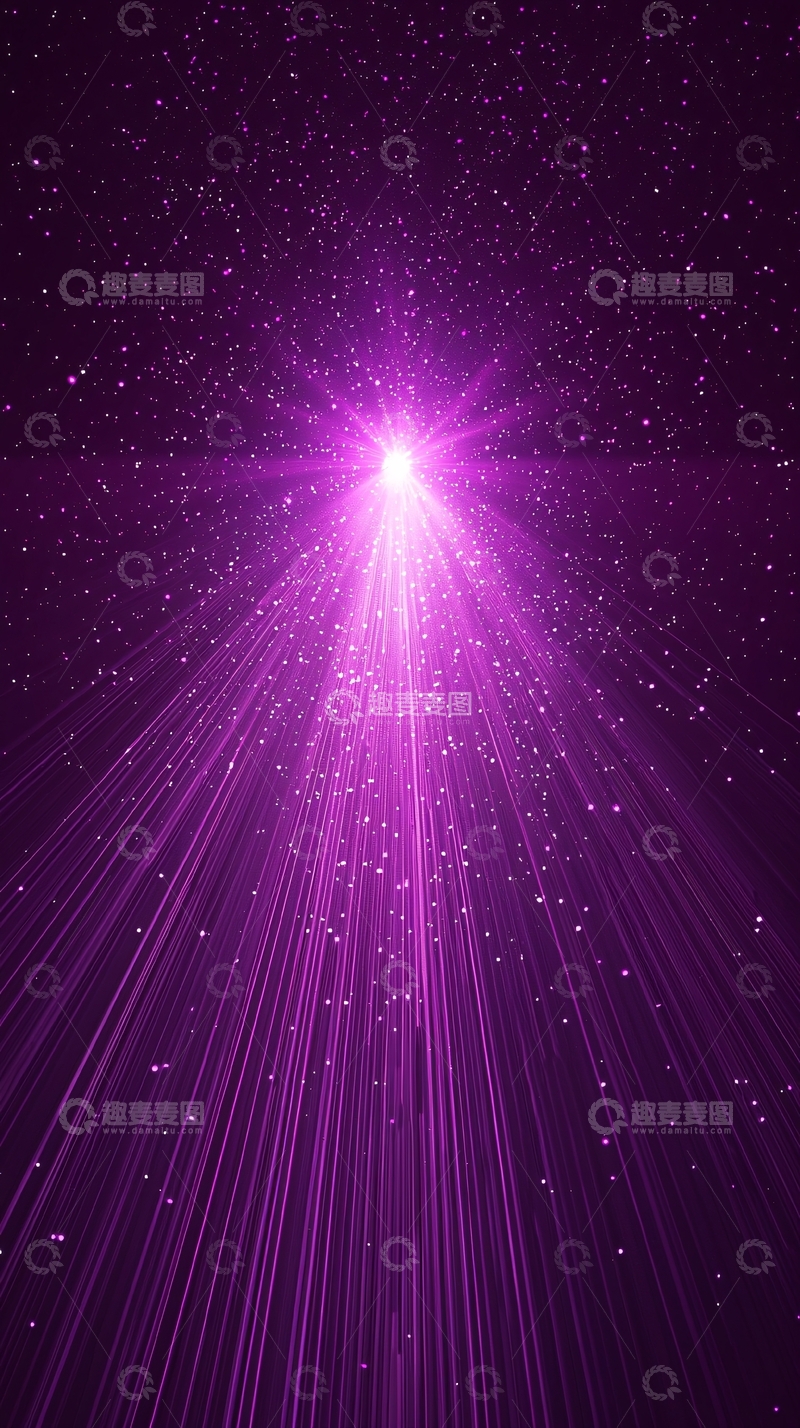 高清大图下载【趣麦麦图】紫色光线背景