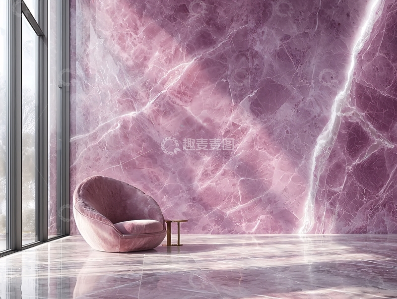 高清大图下载【趣麦麦图】粉色大理石背景