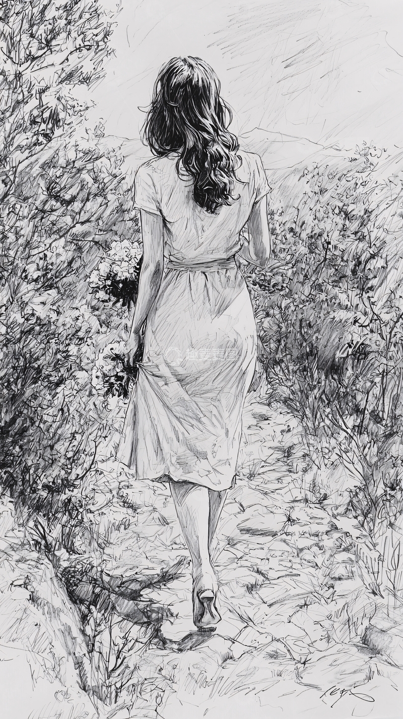 高清大图下载【趣麦麦图】背影