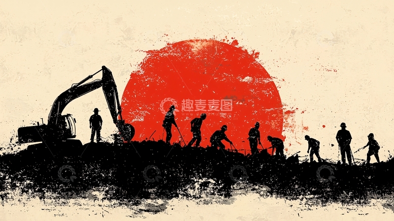 高清大图下载【趣麦麦图】日出